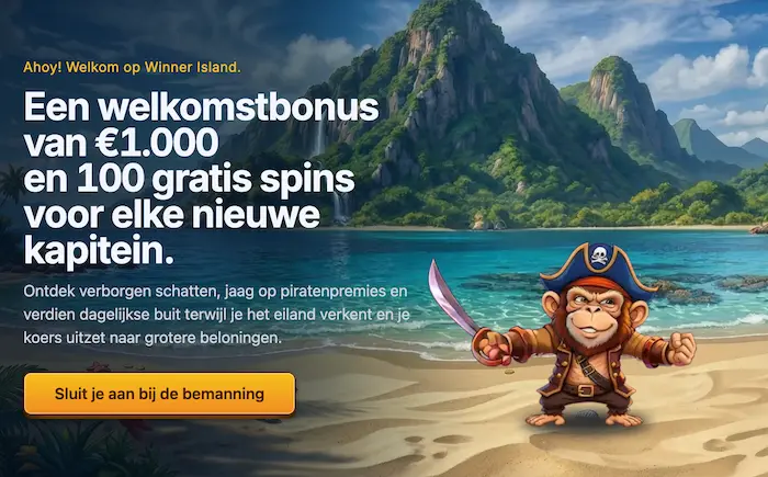 Winner Island Casino banner